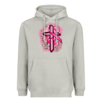 Moon Dust breast cancer cross Heavyweight Hoodie - FaDigitalArtStudio