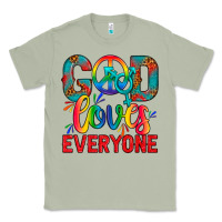 Matcha LGBTQ+ God Loves Everyone Classic Tee - BundleAndBundleShop
