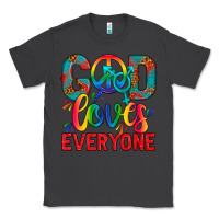Smoke LGBTQ+ God Loves Everyone Classic Tee - BundleAndBundleShop