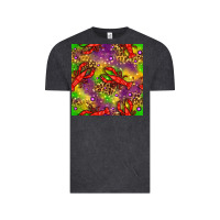 Vintage Black Mardi Gras Lobster Seamless Pattern Vintage Tee - BundleAndBundleShop