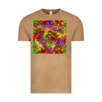 Vintage Camel Mardi Gras Lobster Seamless Pattern Vintage Tee - BundleAndBundleShop