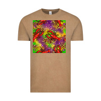Vintage Coffee Mardi Gras Lobster Seamless Pattern Vintage Tee - BundleAndBundleShop