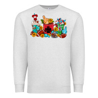 Oatmeal Heather Coffee And American Football Coffee Cups Premium Sweatshirt - FaDigitalArtStudio