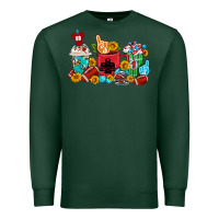 Sports Green Coffee And American Football Coffee Cups Premium Sweatshirt - FaDigitalArtStudio
