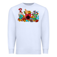 White Coffee And American Football Coffee Cups Premium Sweatshirt - FaDigitalArtStudio
