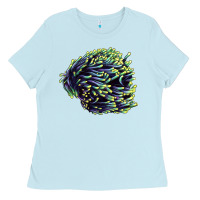 Baby Blue Sea Coral Ladies Tee - LillyAllenDesigns