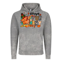 Cloud Rock happy turkey day Vintage Hoodie - MaliasSmallBusiness