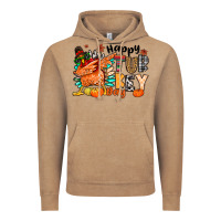 Vintage Coffee happy turkey day Vintage Hoodie - MaliasSmallBusiness