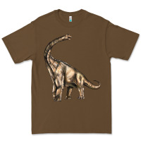 Cacao Brachiosaurus Premium Tee - LillyAllenDesigns