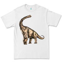 White Brachiosaurus Premium Tee - LillyAllenDesigns