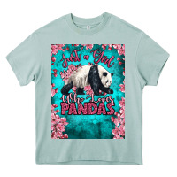 Arona just a girl who loves pandas Heavy Core Tee - LillyAllenDesigns