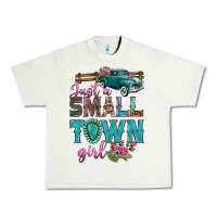 Pistachio Just A Small Town Girl With Truck Urban Heavy Tee - BundleAndBundleShop