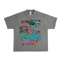 Tornado Just A Small Town Girl With Truck Urban Heavy Tee - BundleAndBundleShop