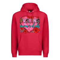 Cardinal praying moms club olivia Premium Hoodie - OliviaCreatesArt
