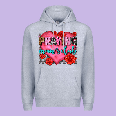 Praying Moms Club Olivia Premium Hoodie Designed By Oliviacreatesart