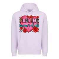 Lilac praying moms club olivia Premium Hoodie - OliviaCreatesArt