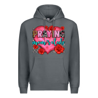 Rock praying moms club olivia Premium Hoodie - OliviaCreatesArt