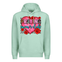 Seafoam praying moms club olivia Premium Hoodie - OliviaCreatesArt