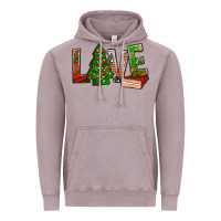 Vintage Zinc Love Christmas tree cake Vintage Hoodie - NancyCooperArtShop