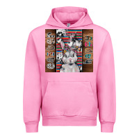 Fuchsia Pink happy easter Urban Hoodie - CowhideDigitalArt