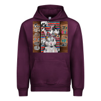 Mauve Wine happy easter Urban Hoodie - CowhideDigitalArt