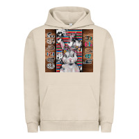 Pigment French Oak happy easter Urban Hoodie - CowhideDigitalArt