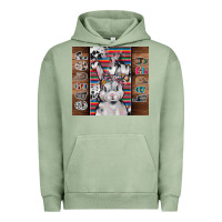 Pigment Oil Green happy easter Urban Hoodie - CowhideDigitalArt