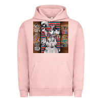 Pigment Salmon happy easter Urban Hoodie - CowhideDigitalArt