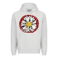 Dove Grey daisy Premium Hoodie - JahusDesignShop