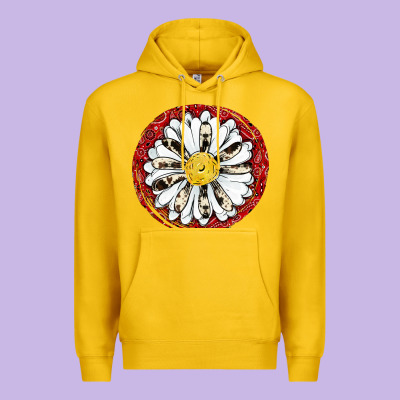 Daisy Premium Hoodie Designed By Jahusdesignshop