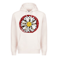 Pale Pink daisy Premium Hoodie - JahusDesignShop