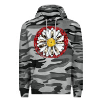 Slate Camo daisy Premium Hoodie - JahusDesignShop