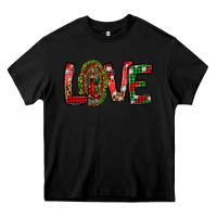 Black our lady of guadalupe christmas love Heavy Core Tee - Jasminsmagicworld