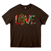 Chocolate Brown our lady of guadalupe christmas love Heavy Core Tee - Jasminsmagicworld