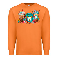 Carrot Dentist Coffee Cups Premium Sweatshirt - FaDigitalArtStudio