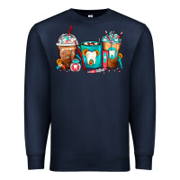 Navy Dentist Coffee Cups Premium Sweatshirt - FaDigitalArtStudio