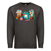 Smoke Dentist Coffee Cups Premium Sweatshirt - FaDigitalArtStudio