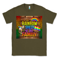 Army Green I'm The Rainbow Sheep Of The Family Tumbler Classic Tee - BundleAndBundleShop