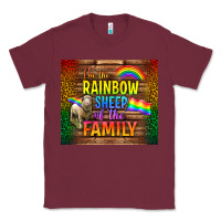 Burgundy I'm The Rainbow Sheep Of The Family Tumbler Classic Tee - BundleAndBundleShop