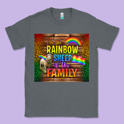 I'm The Rainbow Sheep Of The Family Tumbler Classic Tee Designed By Bundleandbundleshop