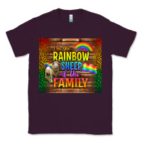 Plum I'm The Rainbow Sheep Of The Family Tumbler Classic Tee - BundleAndBundleShop