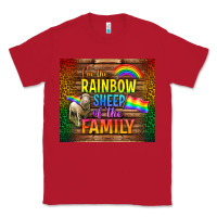 Red I'm The Rainbow Sheep Of The Family Tumbler Classic Tee - BundleAndBundleShop