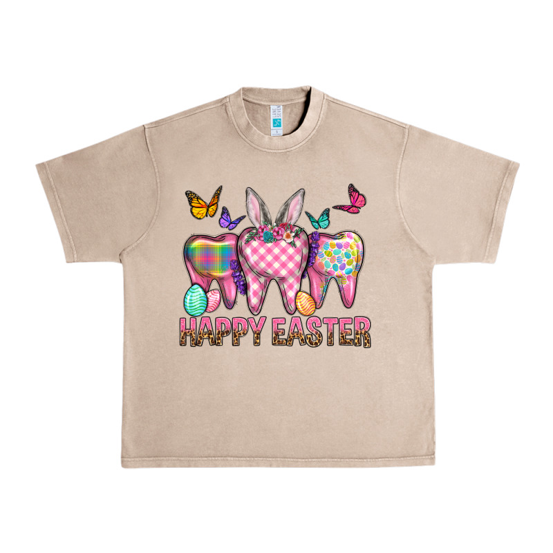 Happy Easter Dental And Egg Urban Heavy Tee by BundleAndBundleShop | Teevron