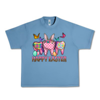 Pebble Blue Happy Easter Dental And Egg Urban Heavy Tee - BundleAndBundleShop
