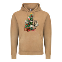 Vintage Camel Festive af Christmas middle finger Vintage Hoodie - NancyCooperArtShop