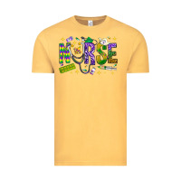 Vintage Mustard Mardi Gras nurse Vintage Tee - BundleAndBundleShop