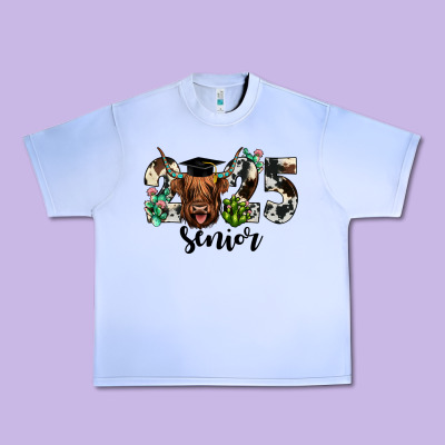 Cow 2025 Senior Urban Heavy Tee Designed By Jahusdesignshop