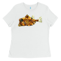 White humpback turretfish Ladies Tee - LillyAllenDesigns