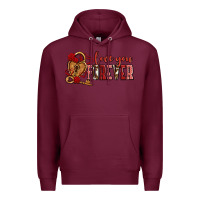 Burgundy love you forever olivia Premium Hoodie - OliviaCreatesArt