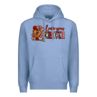 Colony Blue love you forever olivia Premium Hoodie - OliviaCreatesArt